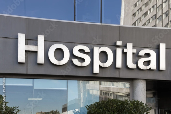 Obraz Hospital sign