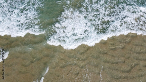 Obraz water flowing over rocks