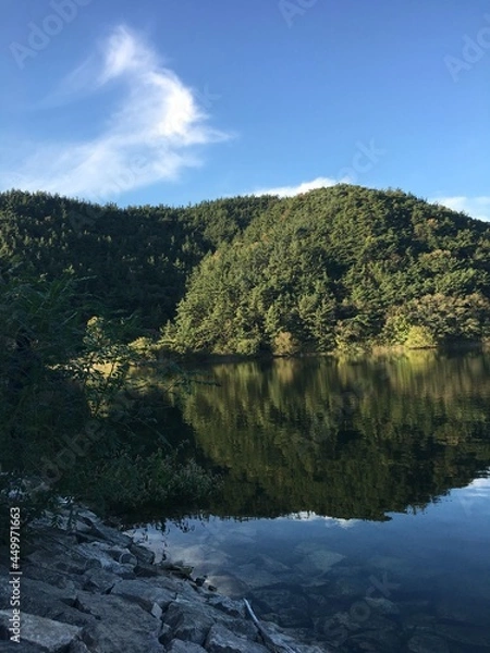 Obraz mountain river in the mountains