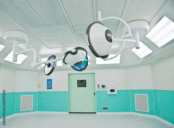 Obraz Lighting in surgery room in hospital