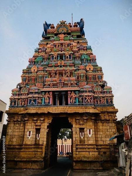 Fototapeta Temple, Gopuram
