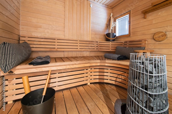 Obraz design sauna