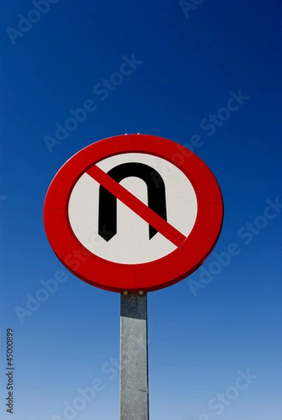 Obraz No Turning Back; Sign of Commitment.