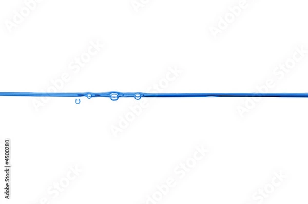 Fototapeta Blue waterline