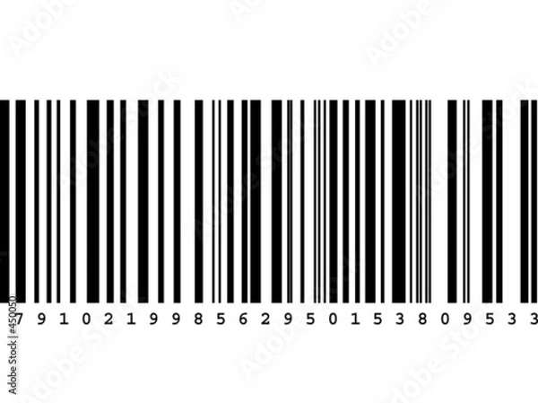 Fototapeta bar code 3