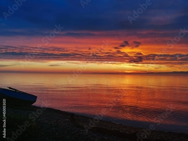 Obraz sunset over the sea
