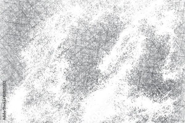 Fototapeta  Dust and Scratched Textured Backgrounds.Grunge white and black wall background.Abstract background, old metal with rust. Overlay illustration over any design to create grungy vintage effect and extra