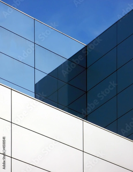 Obraz geometric building