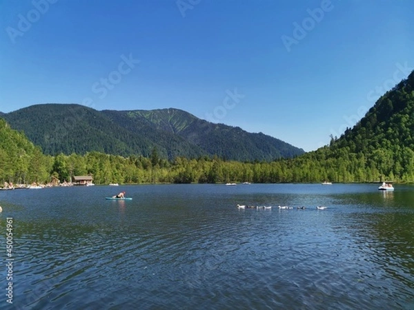 Obraz lake and mountains