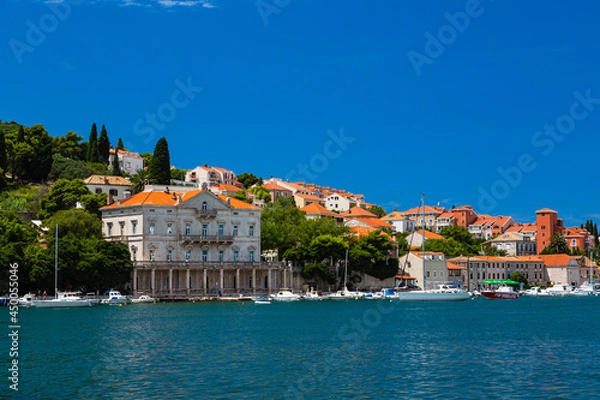Fototapeta クロアチア　ドゥブロヴニクの風景