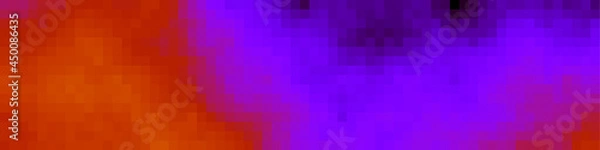 Obraz Color Pixels Cloud Abstract Computational Generative Art background illustration