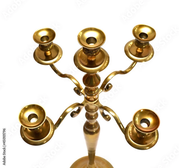 Obraz Barockleuchter für Kerzen