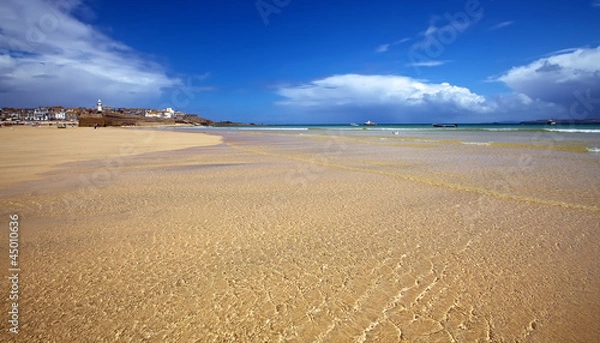 Obraz St Ives Harbour Beach