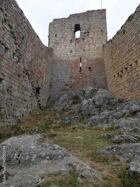 Obraz Ruines d'un château 