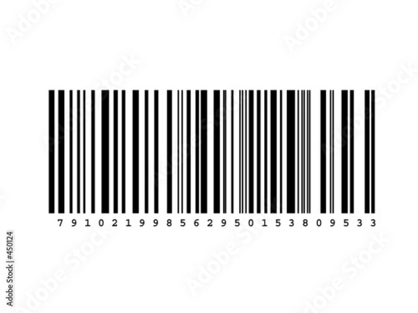 Fototapeta bar code 6