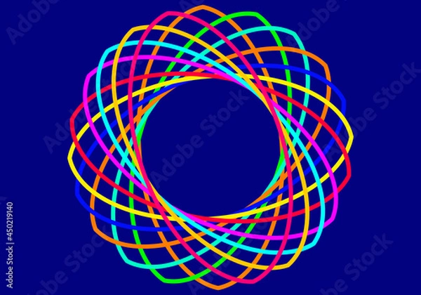 Obraz abstract background with spiral