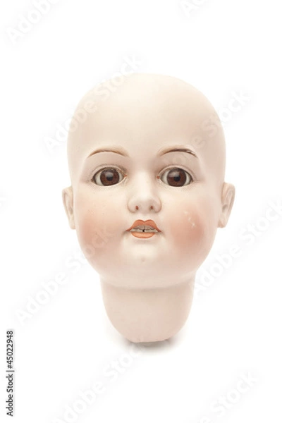 Obraz porcelanowe lalki głowy