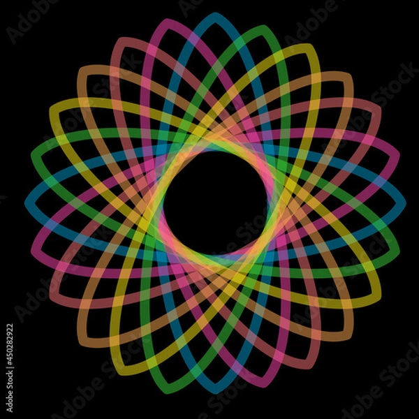 Obraz Very beautiful and colorful geometric pattern design for decorating, wallpaper, wrapping paper, fabric, backdrop and etc.