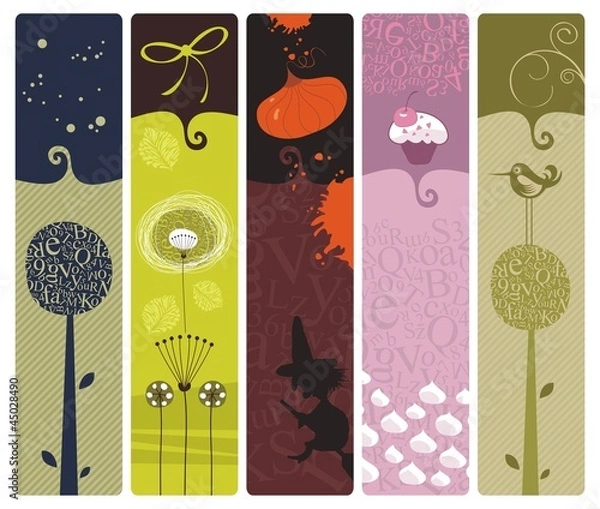 Obraz Various Bookmarks