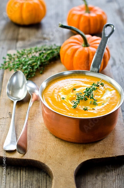 Obraz Kürbissuppe