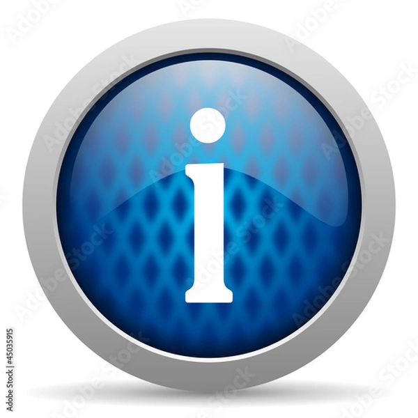 Fototapeta information icon
