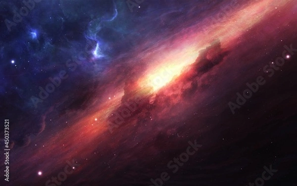 Fototapeta spectacular space image