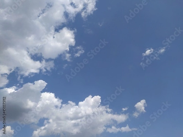 Fototapeta blue sky with clouds