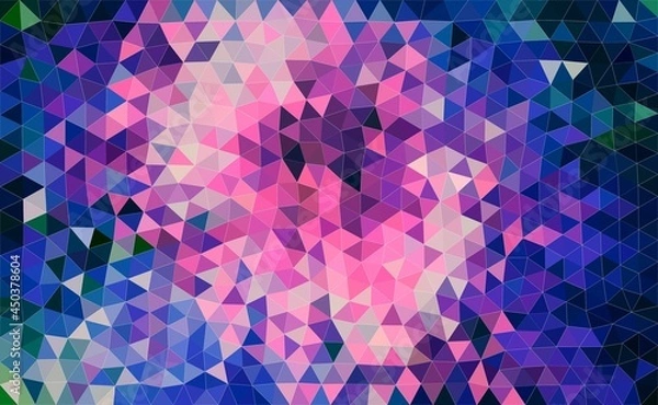 Fototapeta Space Illustration Triangle Pattern Graphics Background