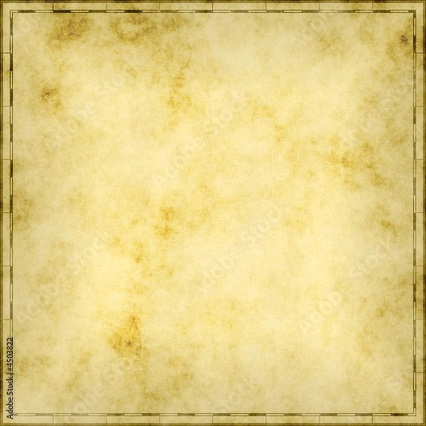 Fototapeta Faded old parchment