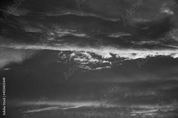 Fototapeta storm clouds lapse