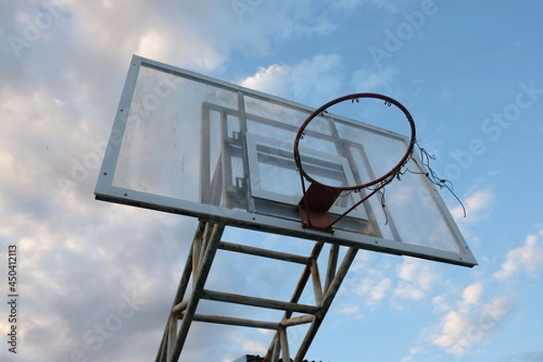 Fototapeta basketball backboard.