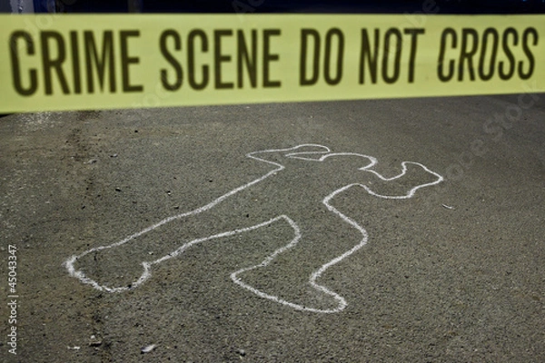 Obraz Crime Scene