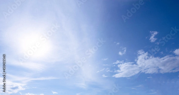 Fototapeta blue sky with clouds