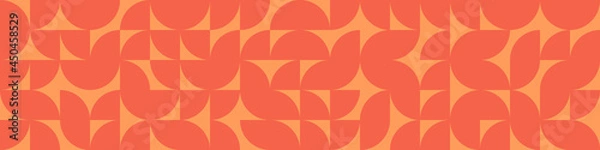 Fototapeta Abstract Geometric Pattern generative computational art illustration