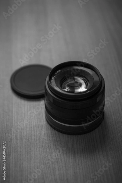Obraz camera lens close up