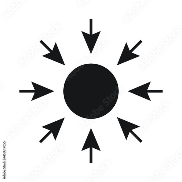 Fototapeta Specific icon concept vector illustration.