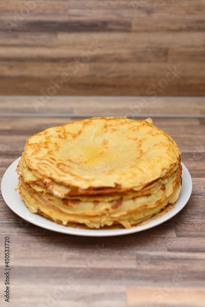 Fototapeta stack of pancakes