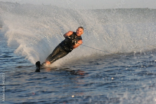 Obraz waterskiing