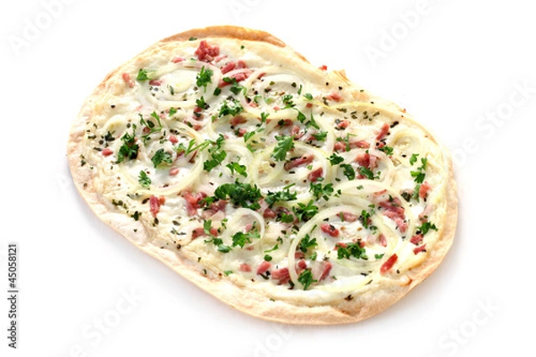 Fototapeta Elsässer Flammkuchen