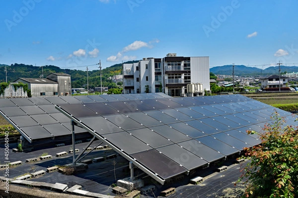 Obraz 農地を有効活用！太陽光発電
