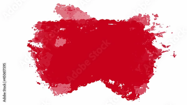 Fototapeta Red watercolor background for textures backgrounds and web banners design