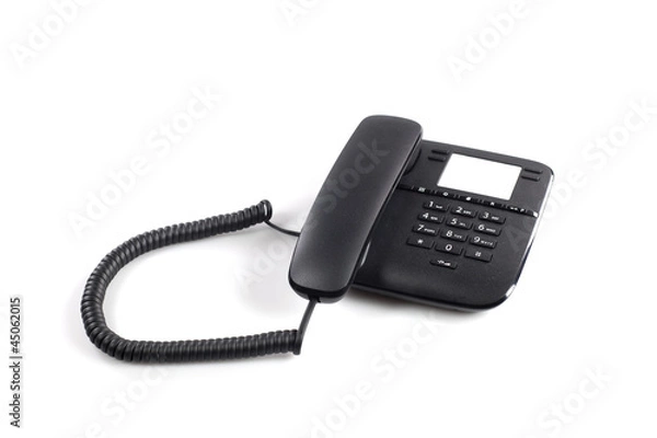 Fototapeta Telefono nero