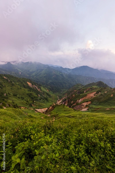 Obraz 横手山からの風景
