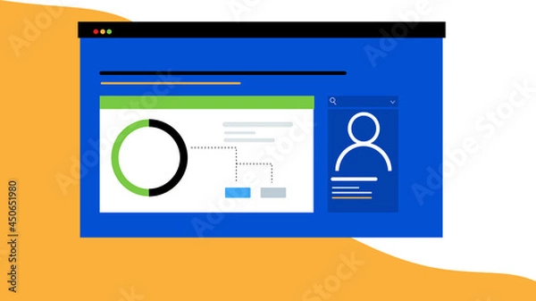 Obraz Web Development Illustration Design