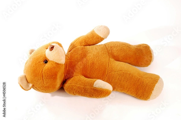 Obraz Oso de peluche tumbado