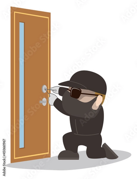 Obraz 空き巣　ピッキング