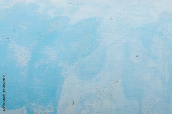 Fototapeta old blue plaster wall texture for background