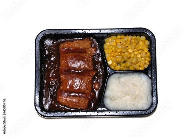 Obraz  Boneless Pork Rib tv dinner