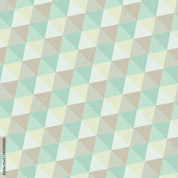 Fototapeta Triangle Seamless Pattern. Geometric Background.