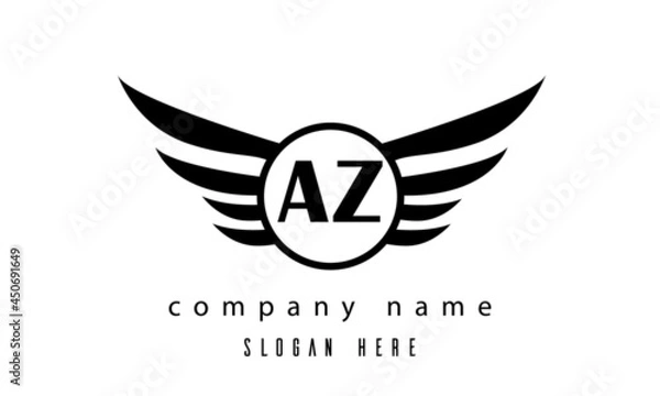 Obraz AZ wings latter logo